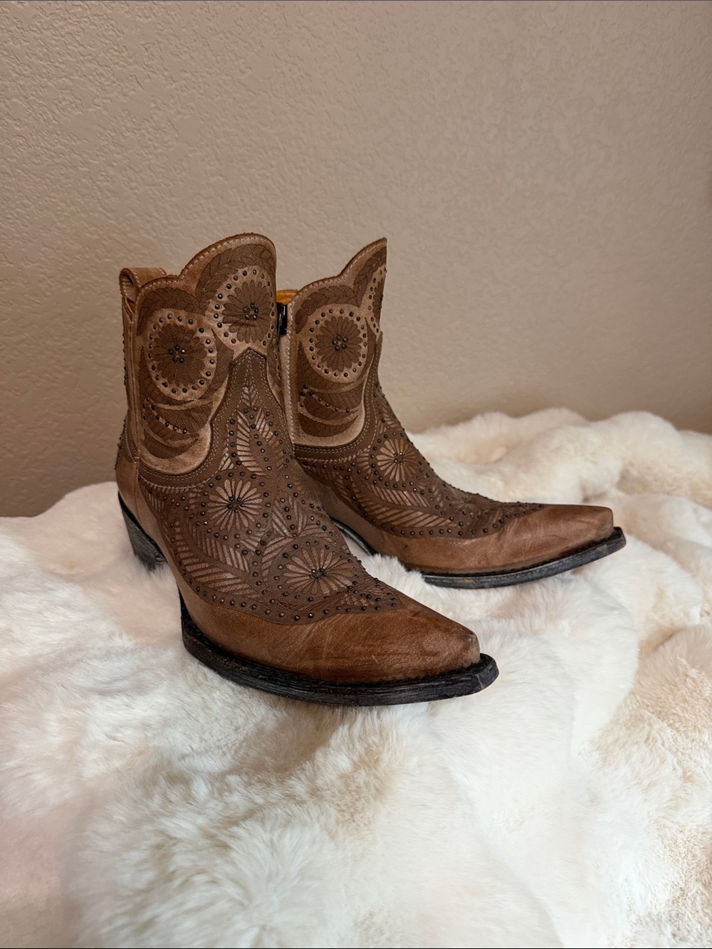 Old Gringo Dion 2775 Studded Boots Size 6.5 EUC